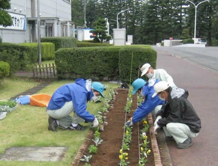 下期実習生受け入れ