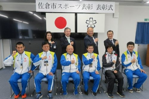 佐倉市スポーツ表彰　安藤渉さんが受賞！​​