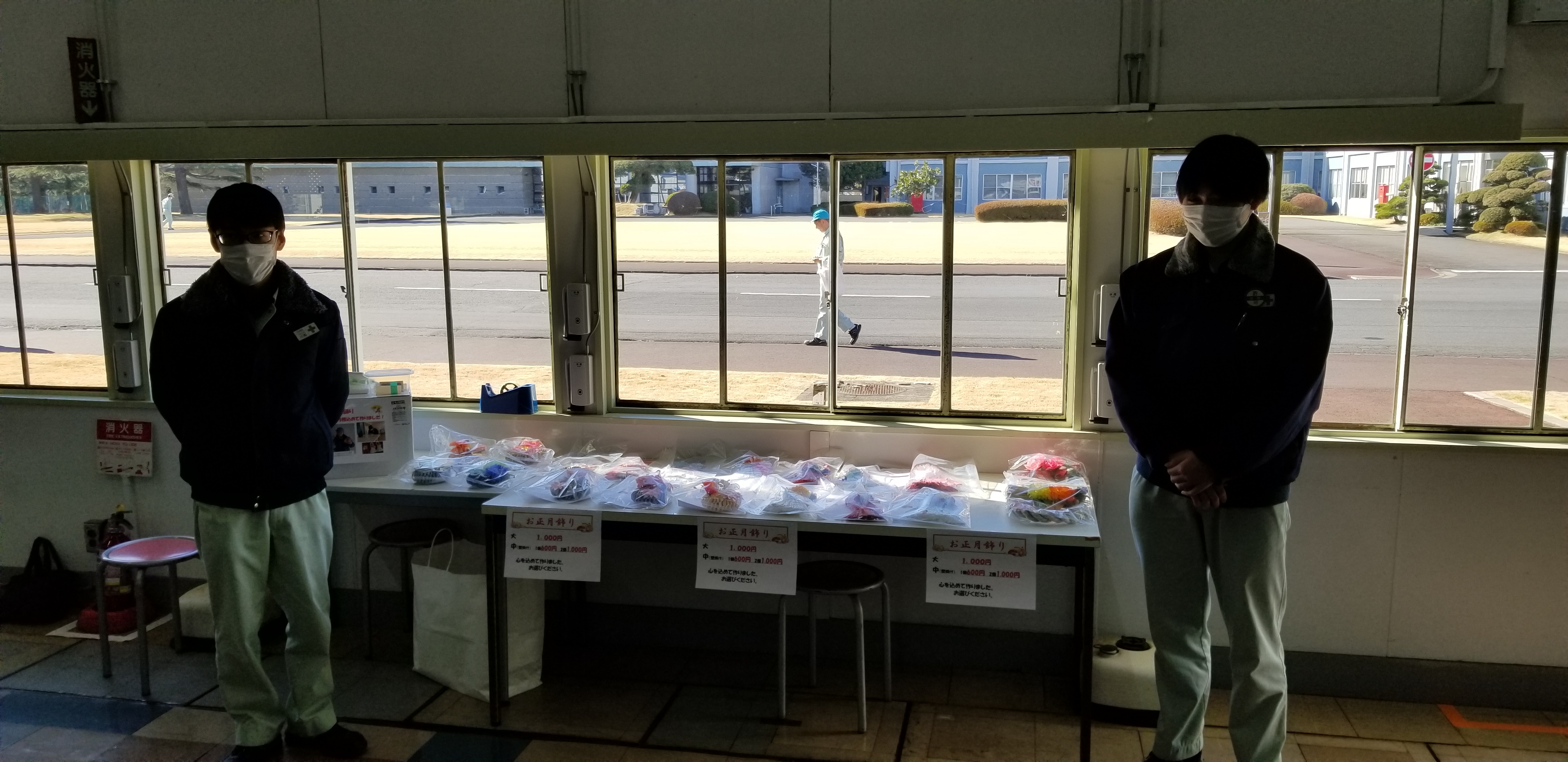 佐倉事業所食堂での販売会</strong>