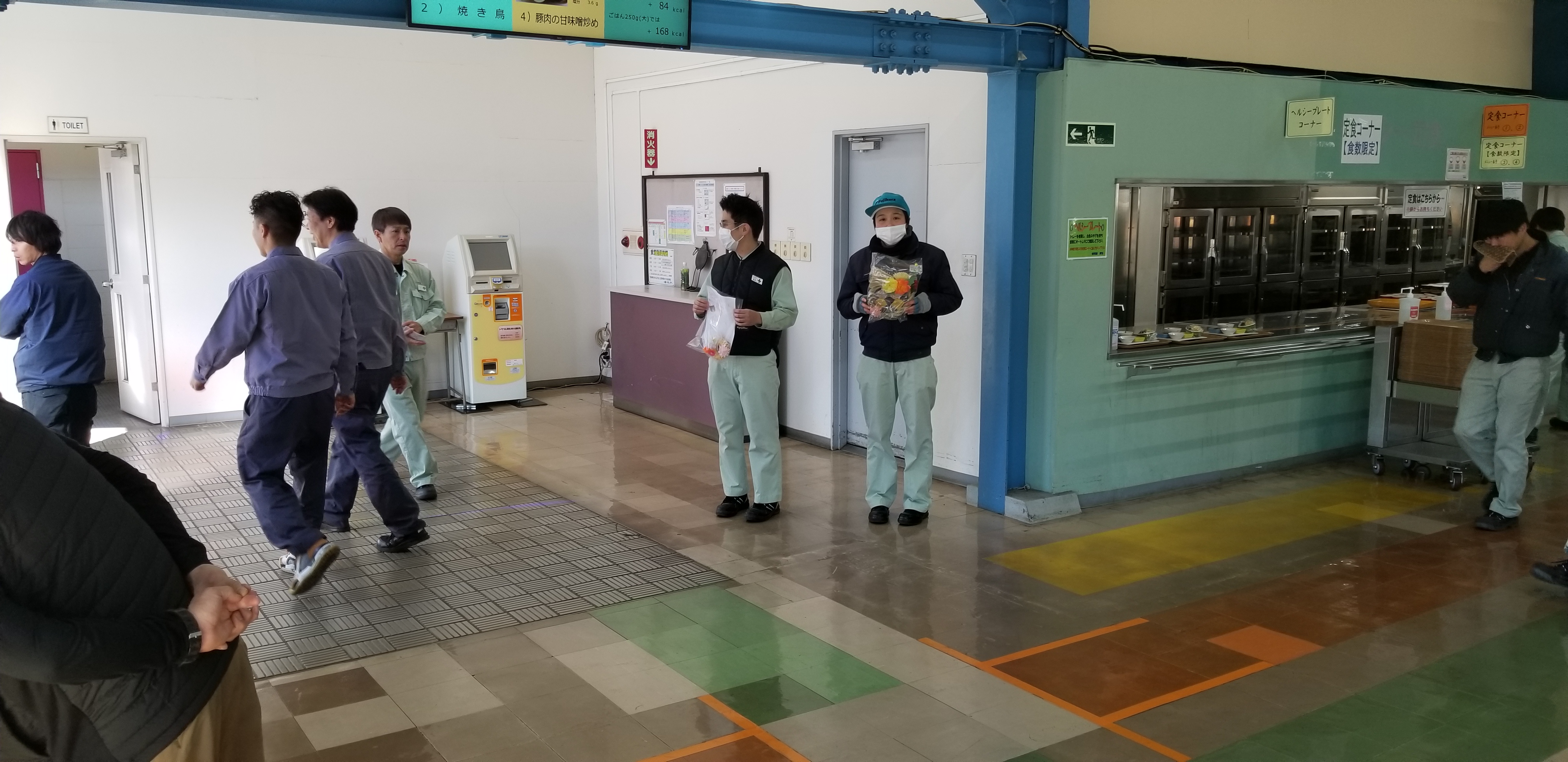 呼び込みも頑張りました</strong>