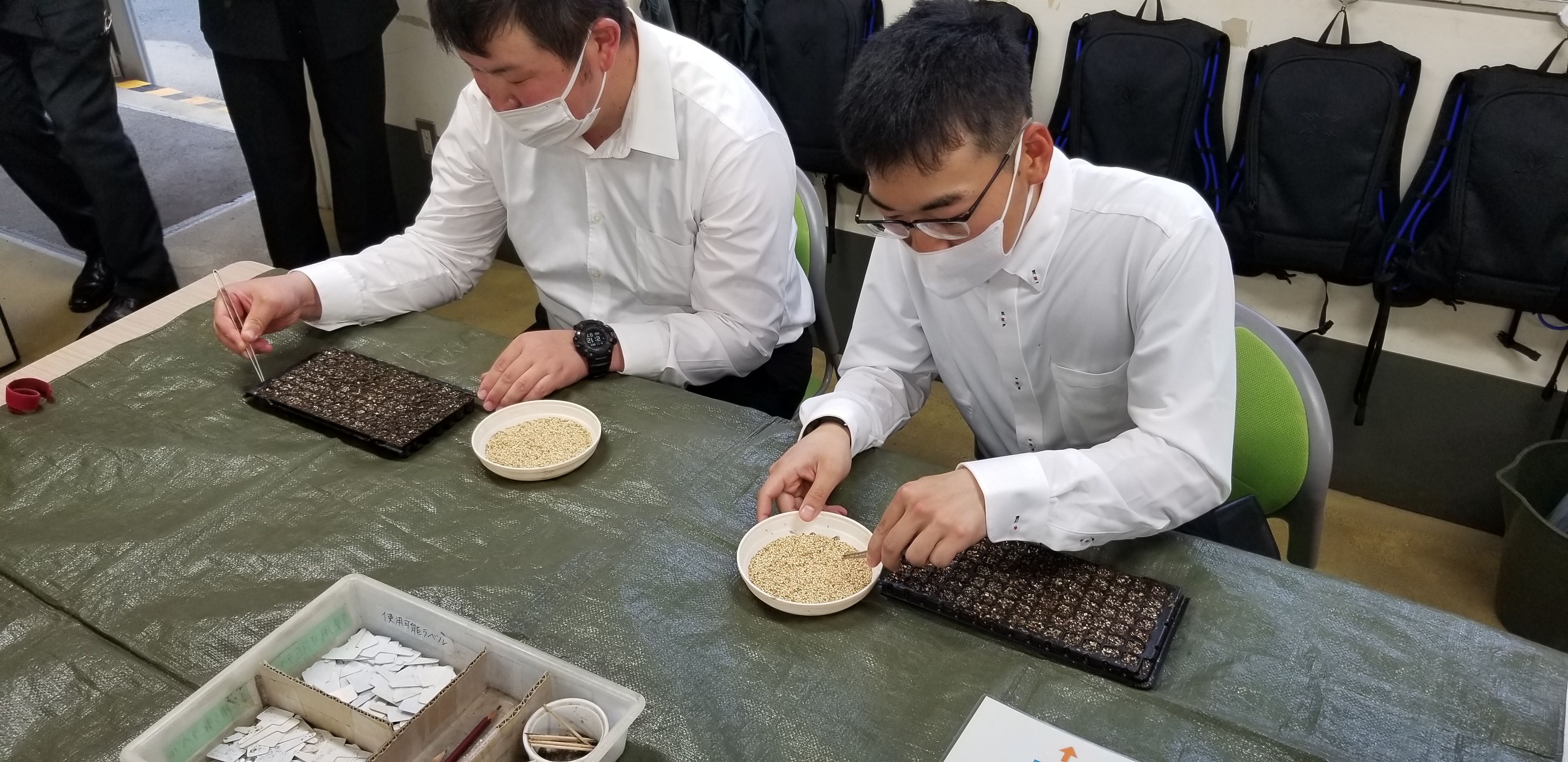 お仕事の体験もさせていただきました</strong>