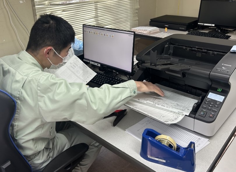 PDF化大口顧客業務完遂</strong>