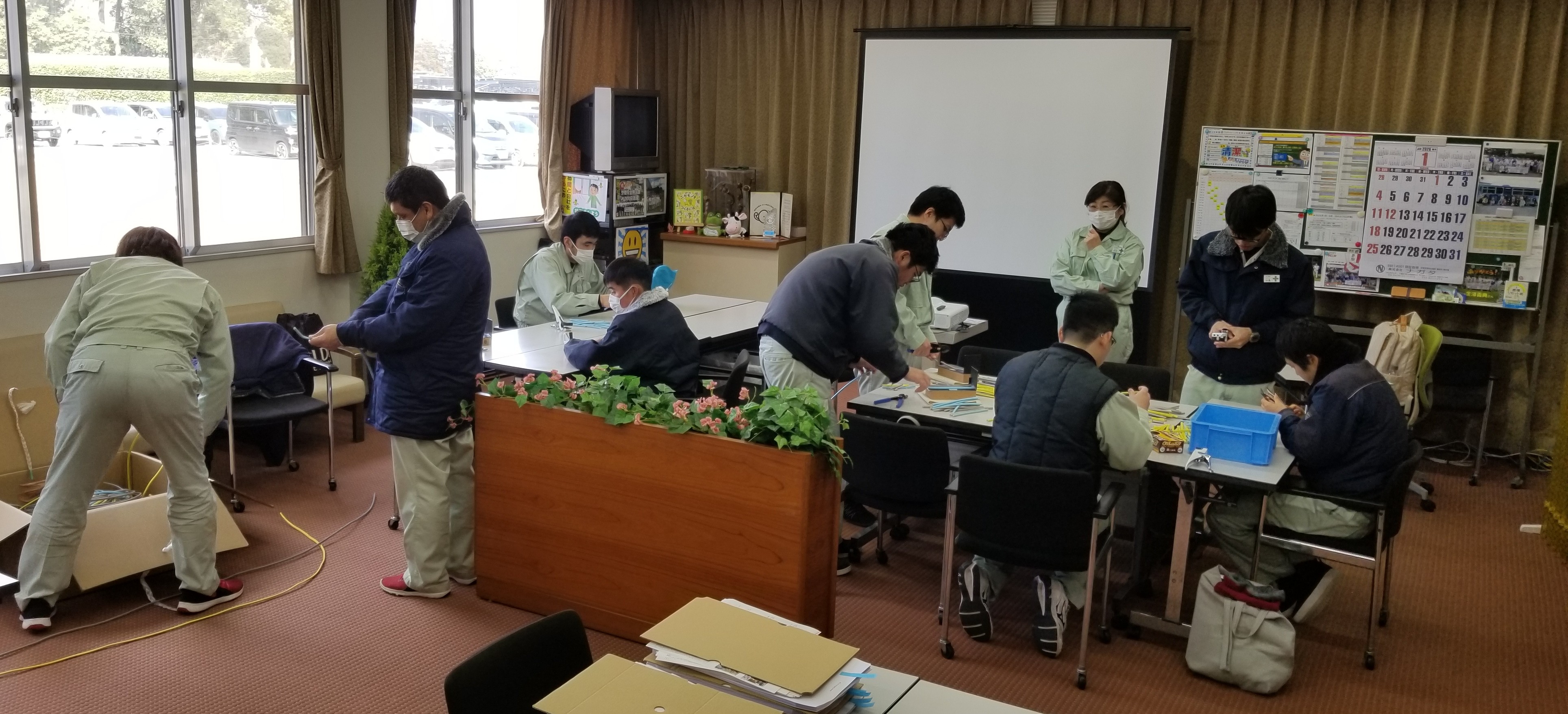 雇用の質を高める取組み②【みんなでGO！作戦】【ソーシャルスキルトレーニング】</strong>